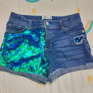 Girls Sequin shorts
